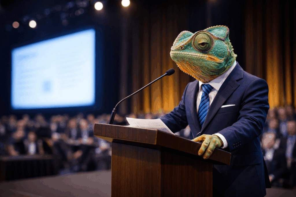 Beware The “Chameleon” Keynote Speaker:  How To Spot A Trend-Chaser